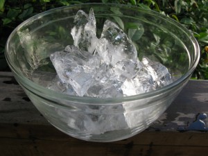 freeze water for travel
