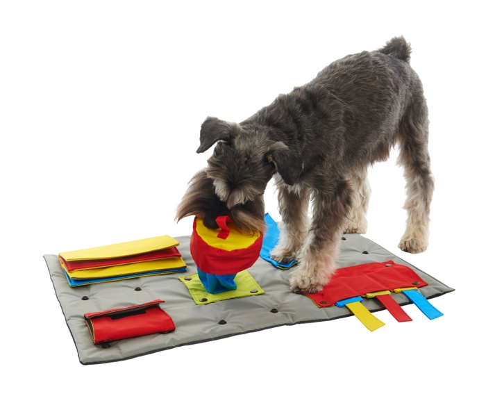 The BUSTER Activity Mat offers excellent mental and physical stimulation for all dogs.