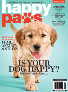 Happy Paws Magazine Cover
